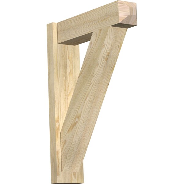 Ekena Millwork Traditional Rough Sawn Craftsman Outlooker, Douglas Fir, 6"W x 22"D x 30"H OUT06X22X30TRA04RDF - main